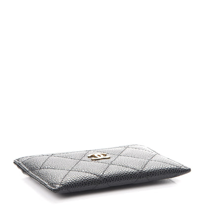 Chanel Caviar Quilted Card Holder Black 4 of 9
