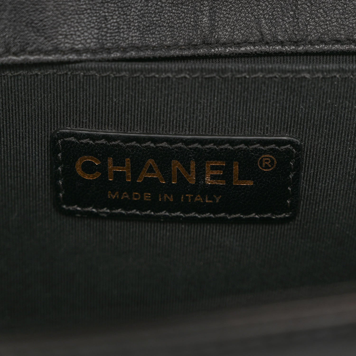 Chanel Lambskin Quilted Medium Boy Flap Black 6 of 13