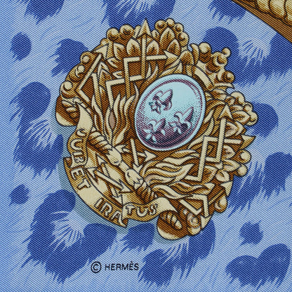 Hermes Silk Casques et Plumets Scarf 90 4 of 6