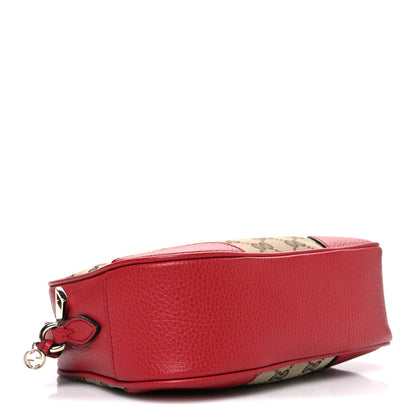 Gucci Monogram Mini Bree Messenger Bag Red 4 of 10