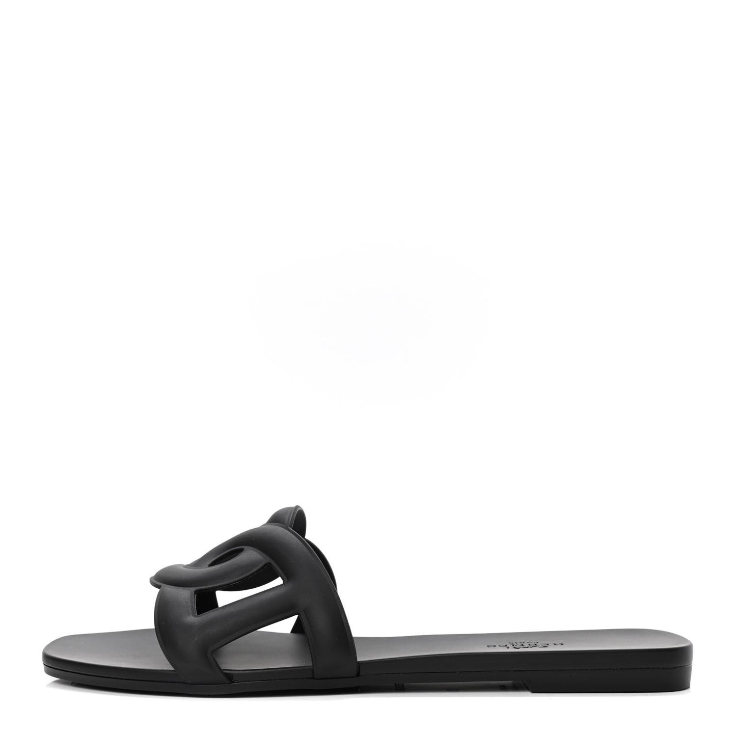 Rubber Aloha Sandals 39 Black