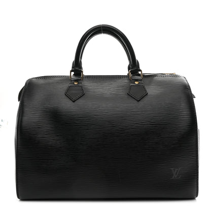 Louis Vuitton Epi Speedy 30 Black 1 of 10