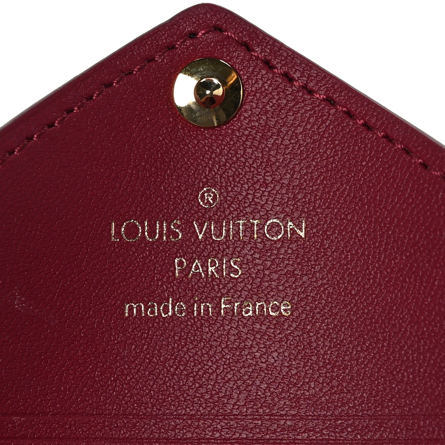 Monogram Small Kirigami Pochette Insert Fuchsia