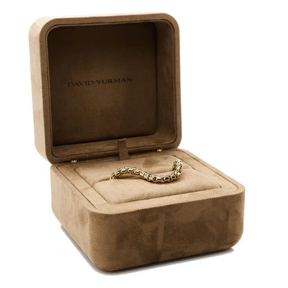 David Yurman 18K Yellow Gold 5mm Box Chain Bracelet 4 of 4