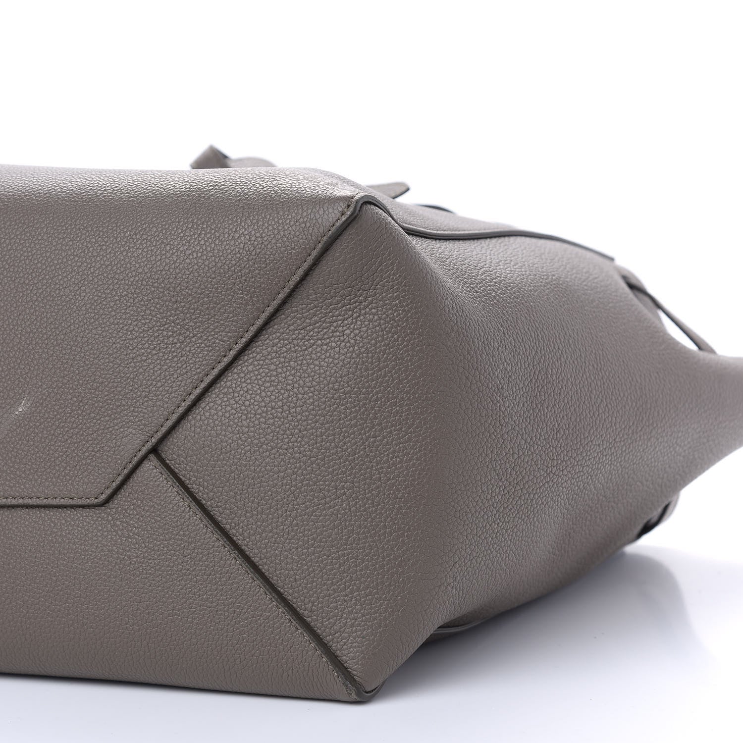 Celine Soft Grained Calfskin Small Belt Cabas Phantom Taupe 8 of 9