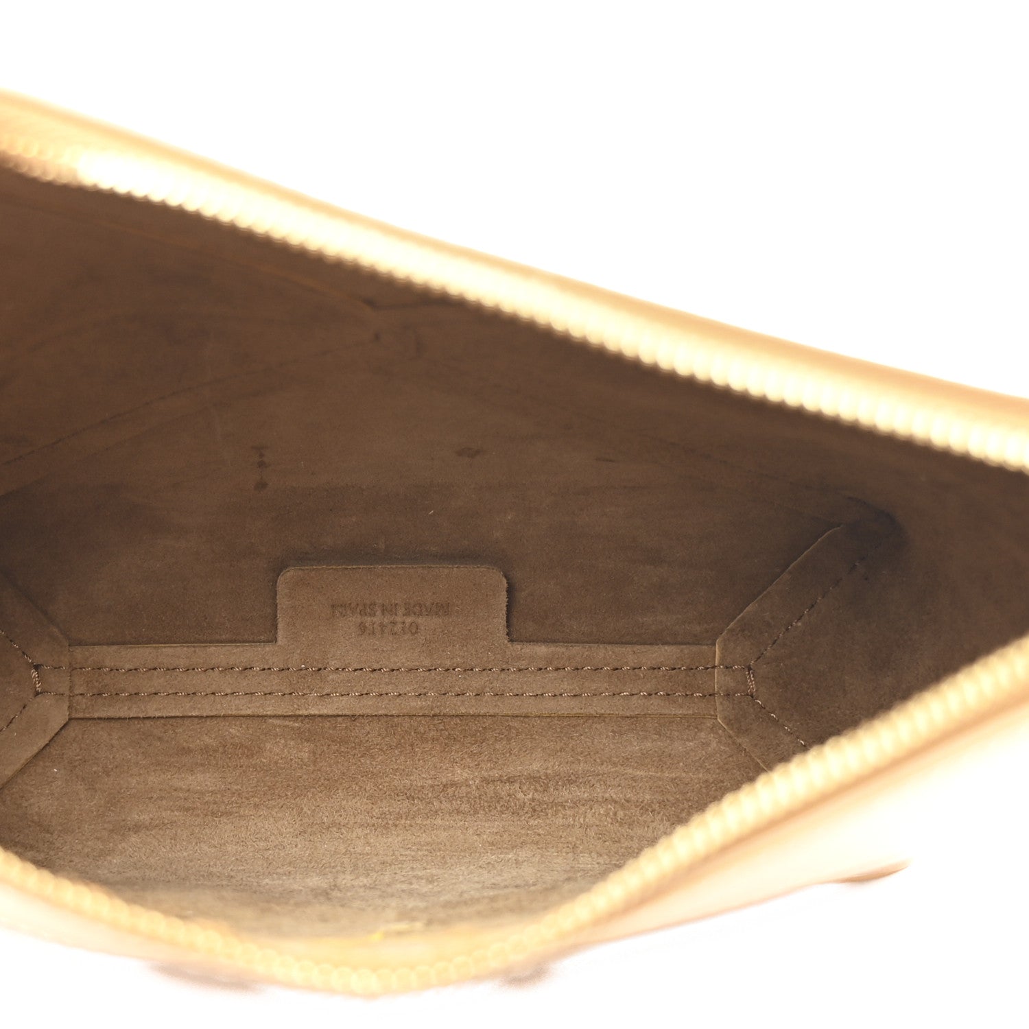 Loewe Shiny Calfskin Puzzle Fold Pouch Warm Desert 5 of 9