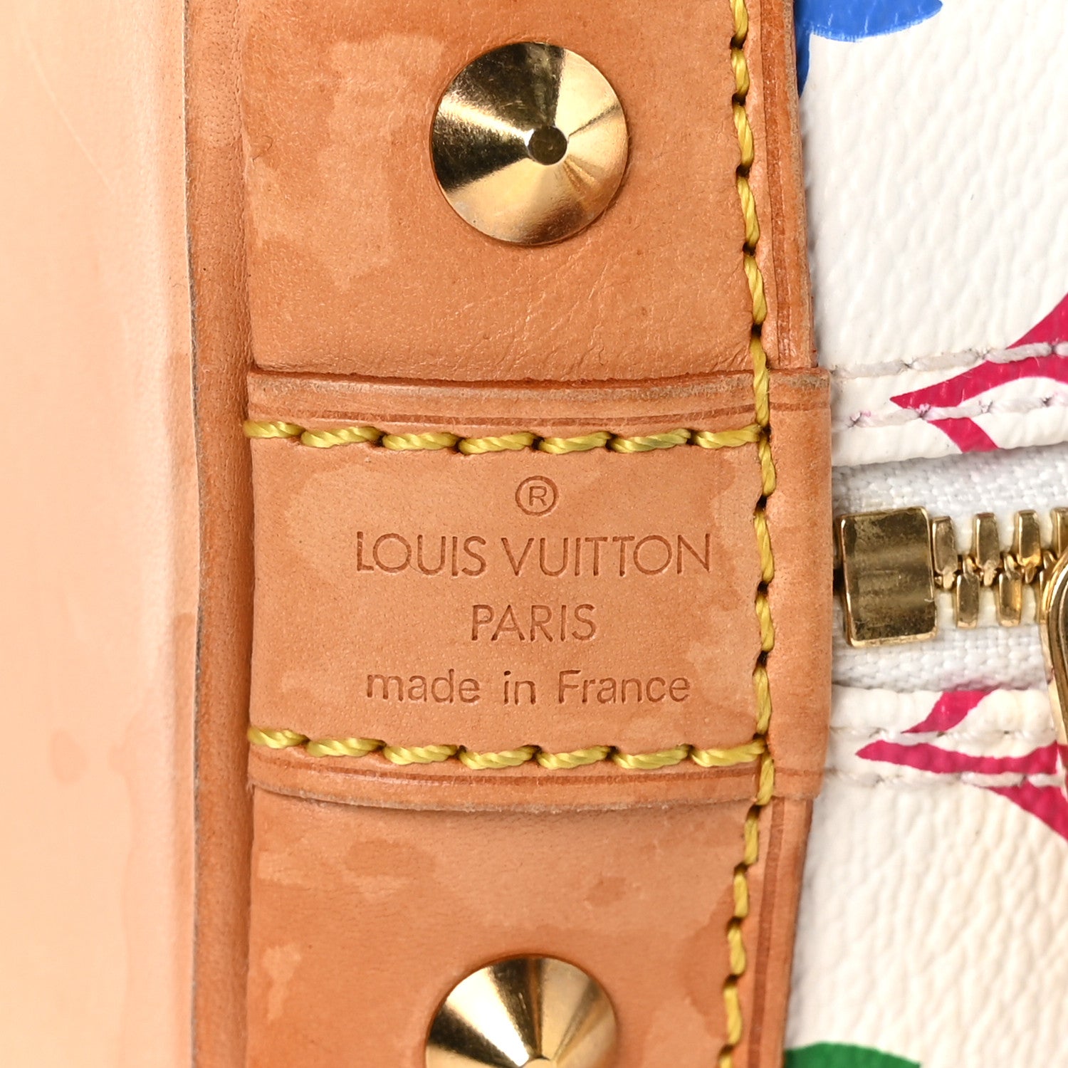 Louis Vuitton Monogram Multicolor Alma White 7 of 12