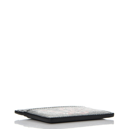 Gucci Calfskin Kingsnake Card Holder Black 4 of 6
