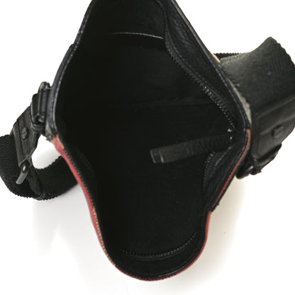 Burberry Canvas Mega Check Ainsley Crossbody Black 5 of 10