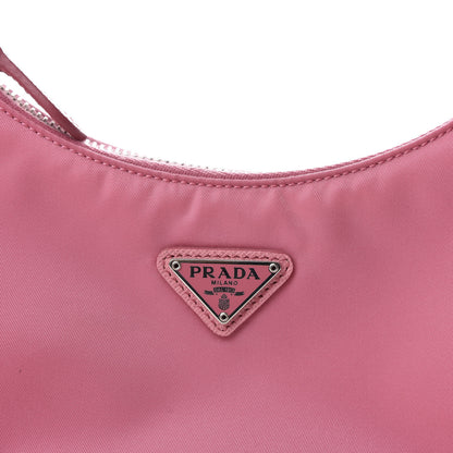 Prada Nylon Re-Edition 2005 Shoulder Bag Begonia 9 of 10