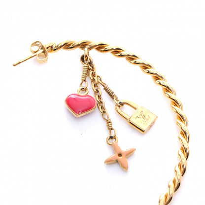 Louis Vuitton Sweet Monogram Creole Hoop Earrings 2 of 4