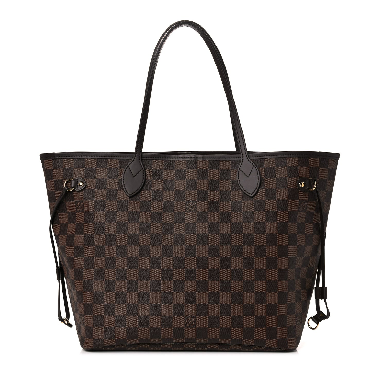 Damier Ebene Neo Neverfull MM Rose Ballerine