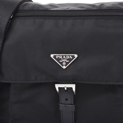 Prada Nylon Vela Messenger Black 8 of 8