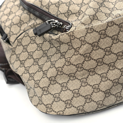 Gucci GG Plus Monogram Interlocking G Medium Backpack Dark Brown 8 of 9