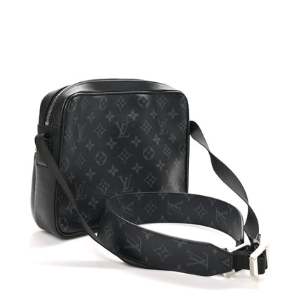Louis Vuitton Taiga Monogram Eclipse Outdoor Messenger Black 2 of 8
