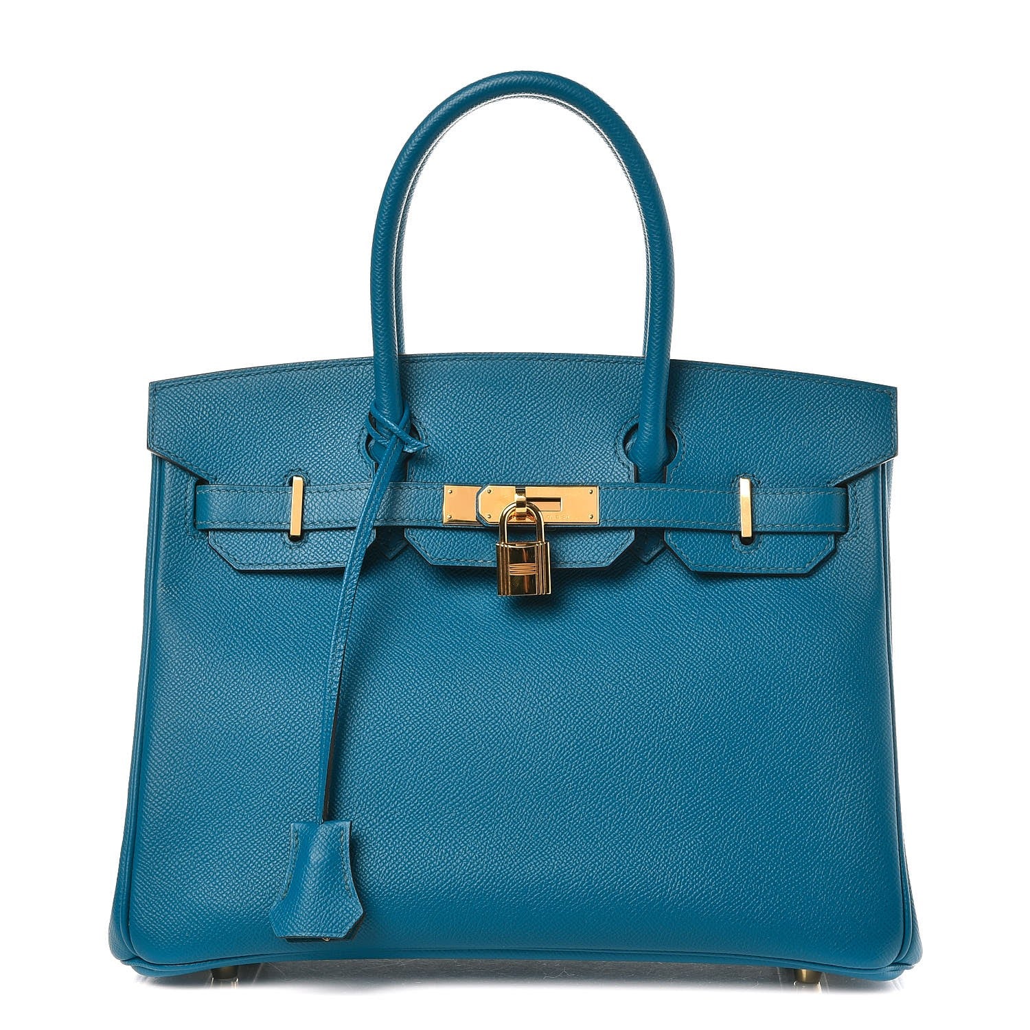 Hermes Epsom Birkin 30 Bleu Izmir 1 of 9