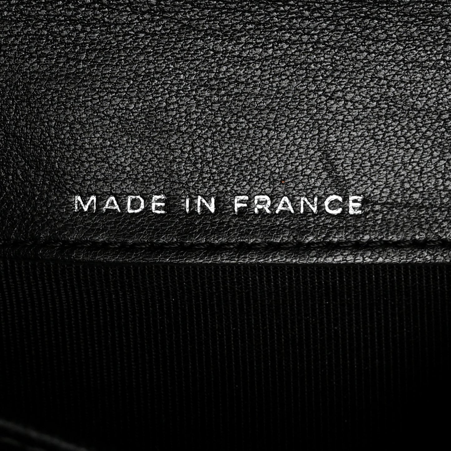 Lambskin Quilted Large Flap Wallet Black