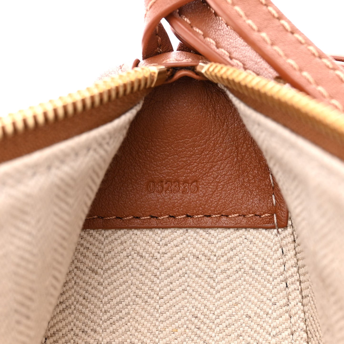 Calfskin Mini Hammock Hobo Tan