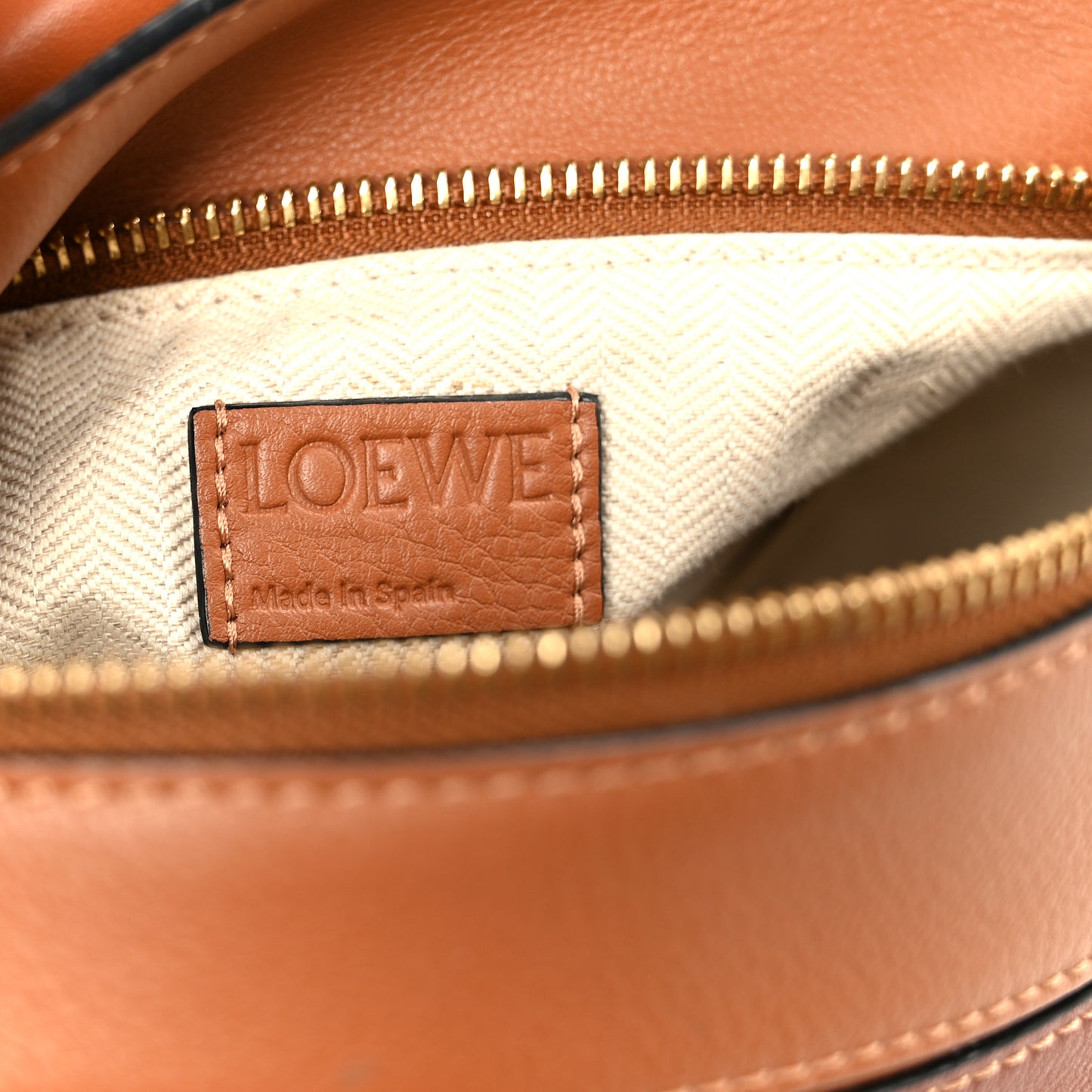 Calfskin Small Puzzle Bag Tan Medium Pink