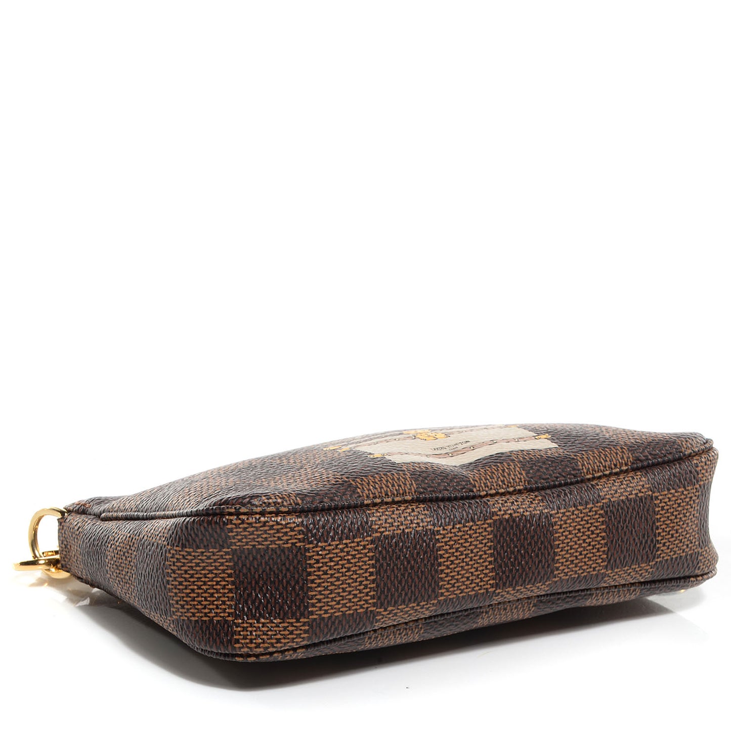 Damier Ebene Trunks and Locks Mini Pochette Accessories