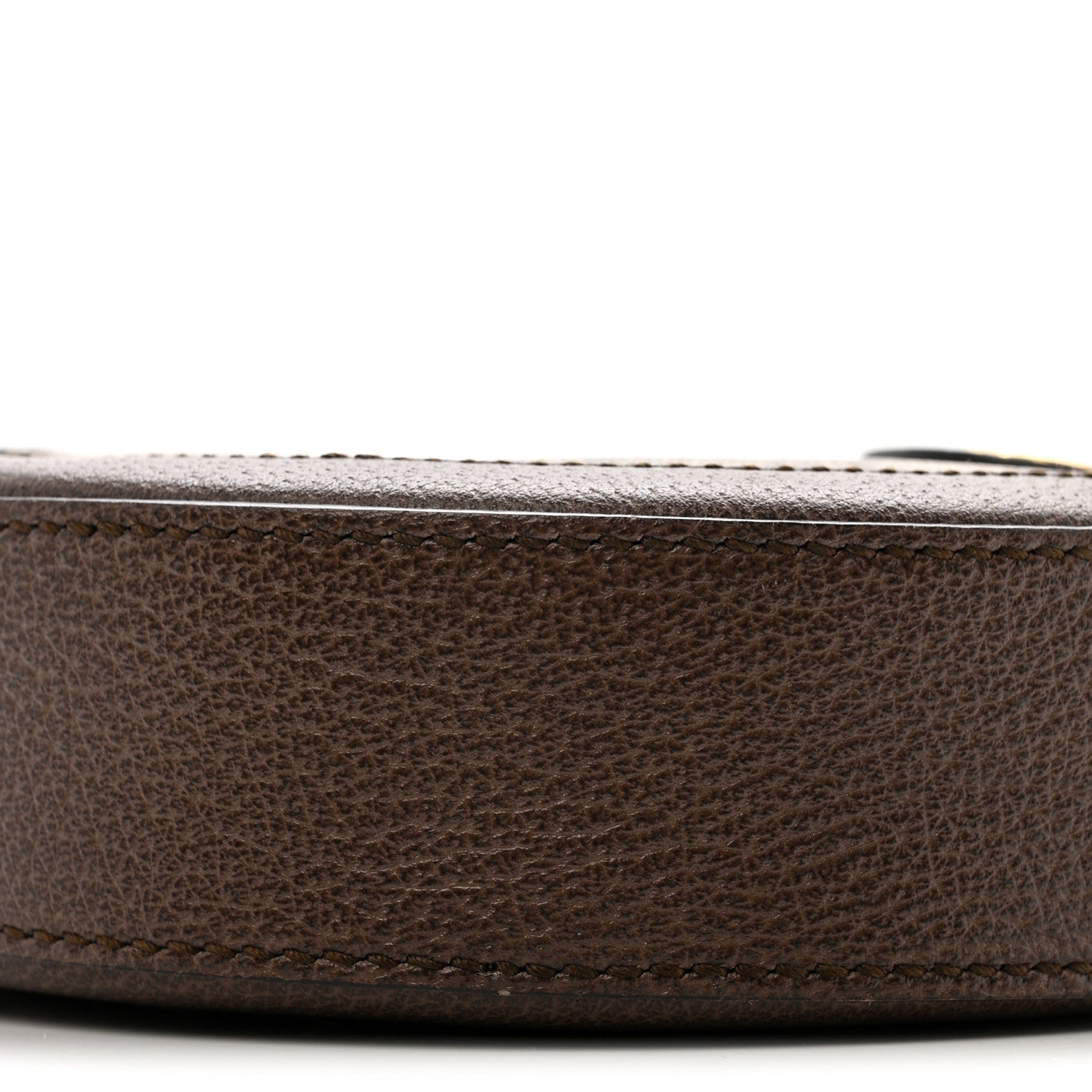Gucci GG Supreme Monogram Web Mini Ophidia Round Shoulder Bag Brown 10 of 13