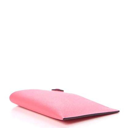 Hermes Epsom Tarmac PM Passport Holder Rose Azalee 4 of 7