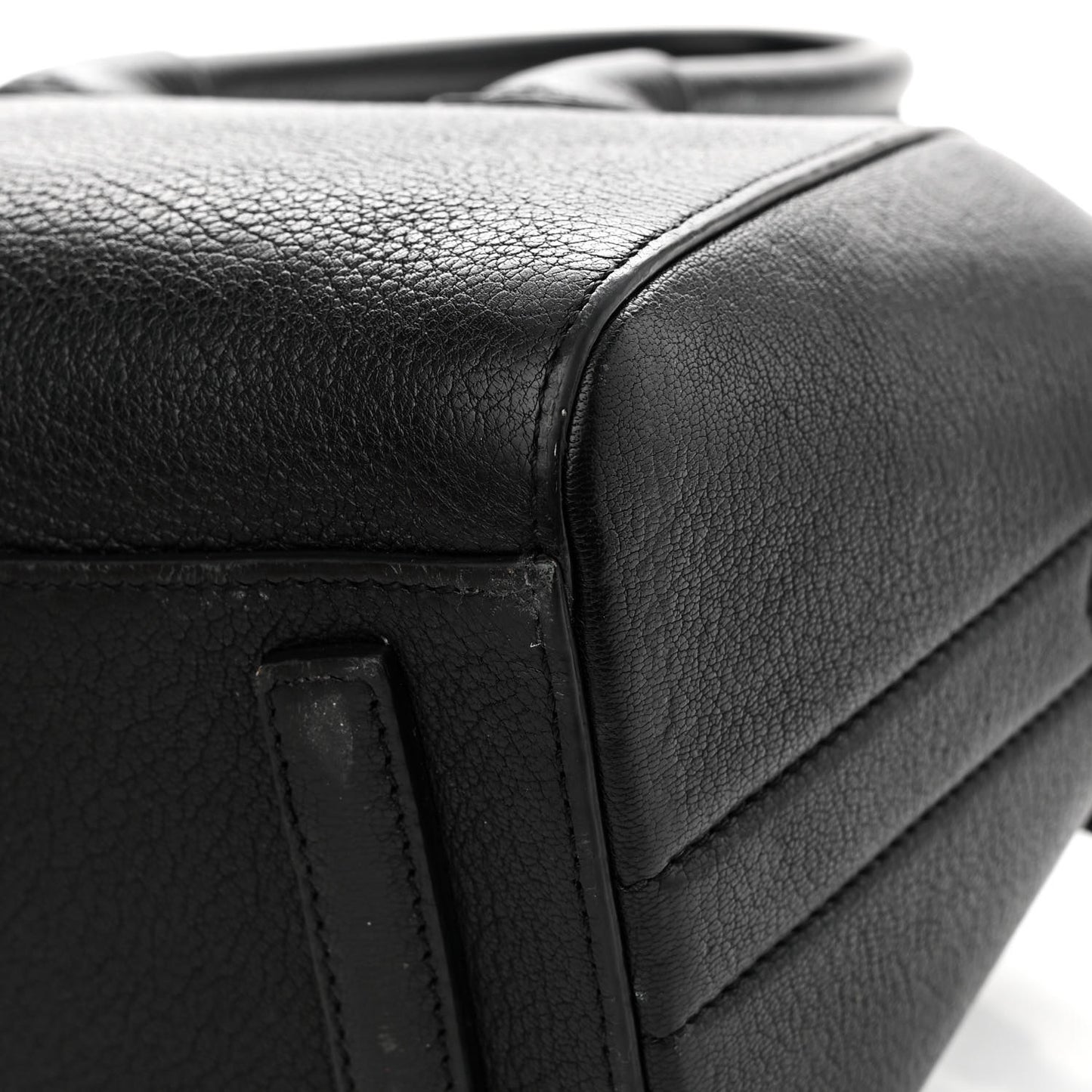 Sugar Goatskin Mini Antigona Black