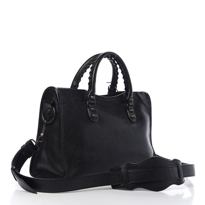 Balenciaga Chevre Classic Hardware Metallic Edge S City Black 2 of 9