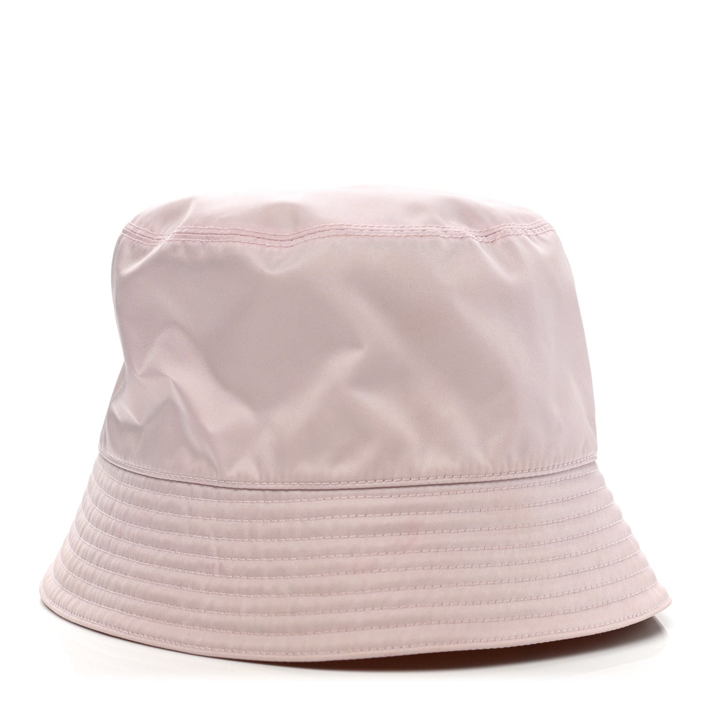 Re-Nylon Metal Triangle Logo Womens Bucket Hat S Alabastro