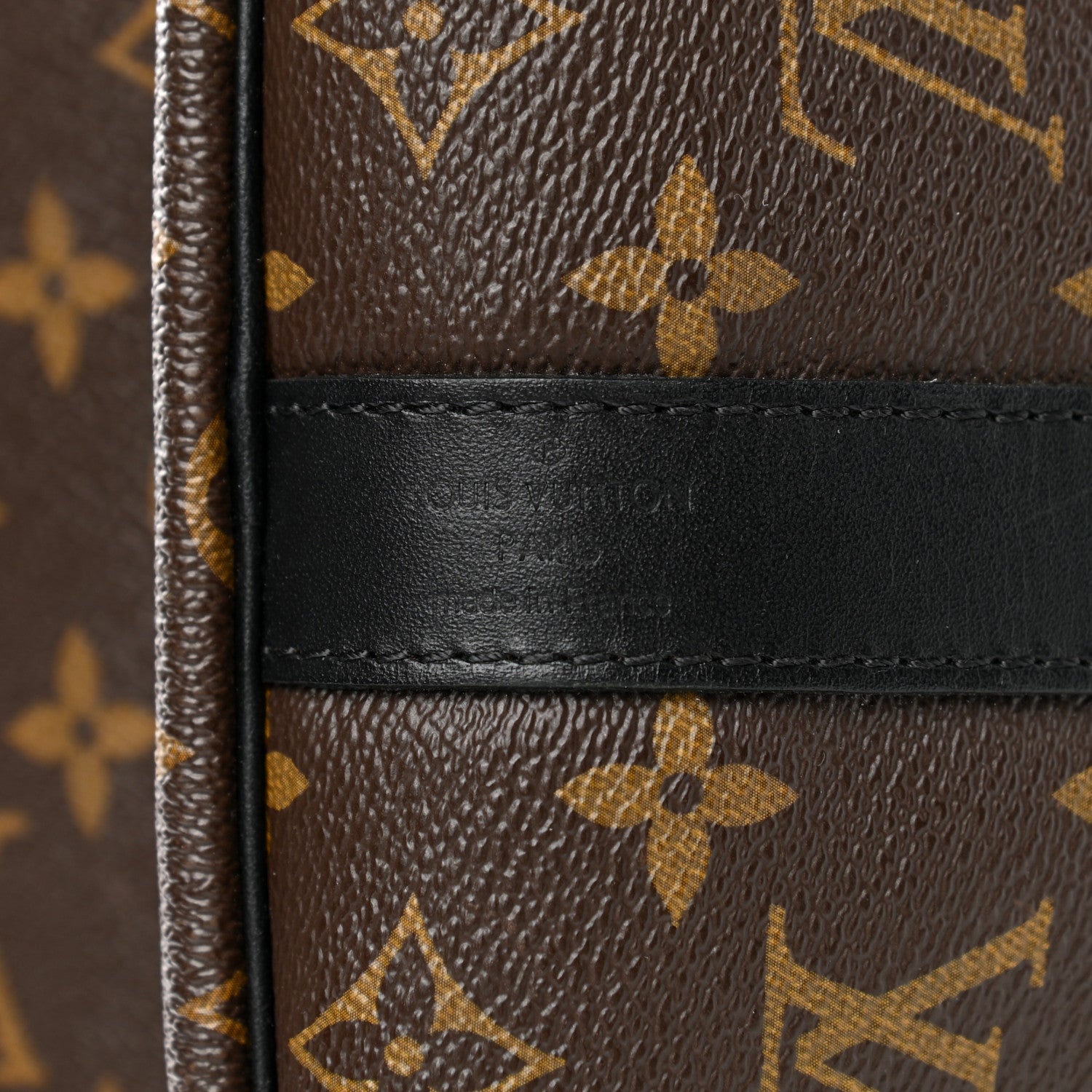 Louis Vuitton Monogram Macassar Keepall Bandouliere 45 6 of 12
