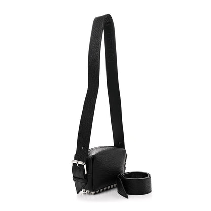 Alexander Wang Pebbled Lambskin Small Ricco Shoulder Bag Black 3 of 10