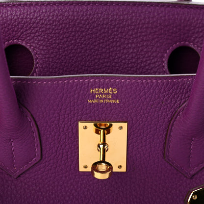 Hermes Togo Birkin 30 Anemone 5 of 9