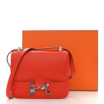 Hermes Swift Marble Constance 24 Capucine 12 of 12