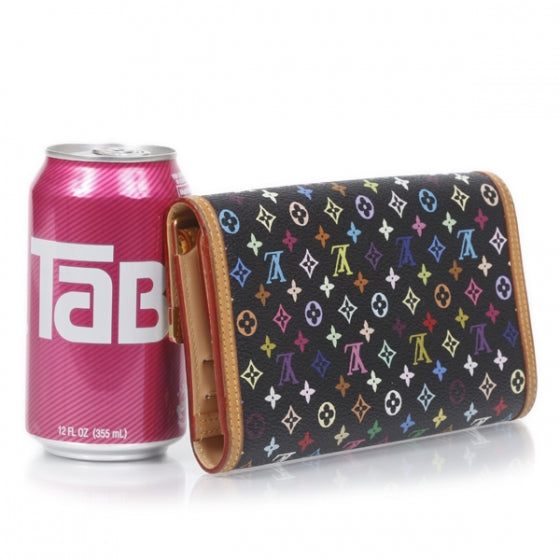 Monogram Multicolor Porte Tresor International Wallet Black
