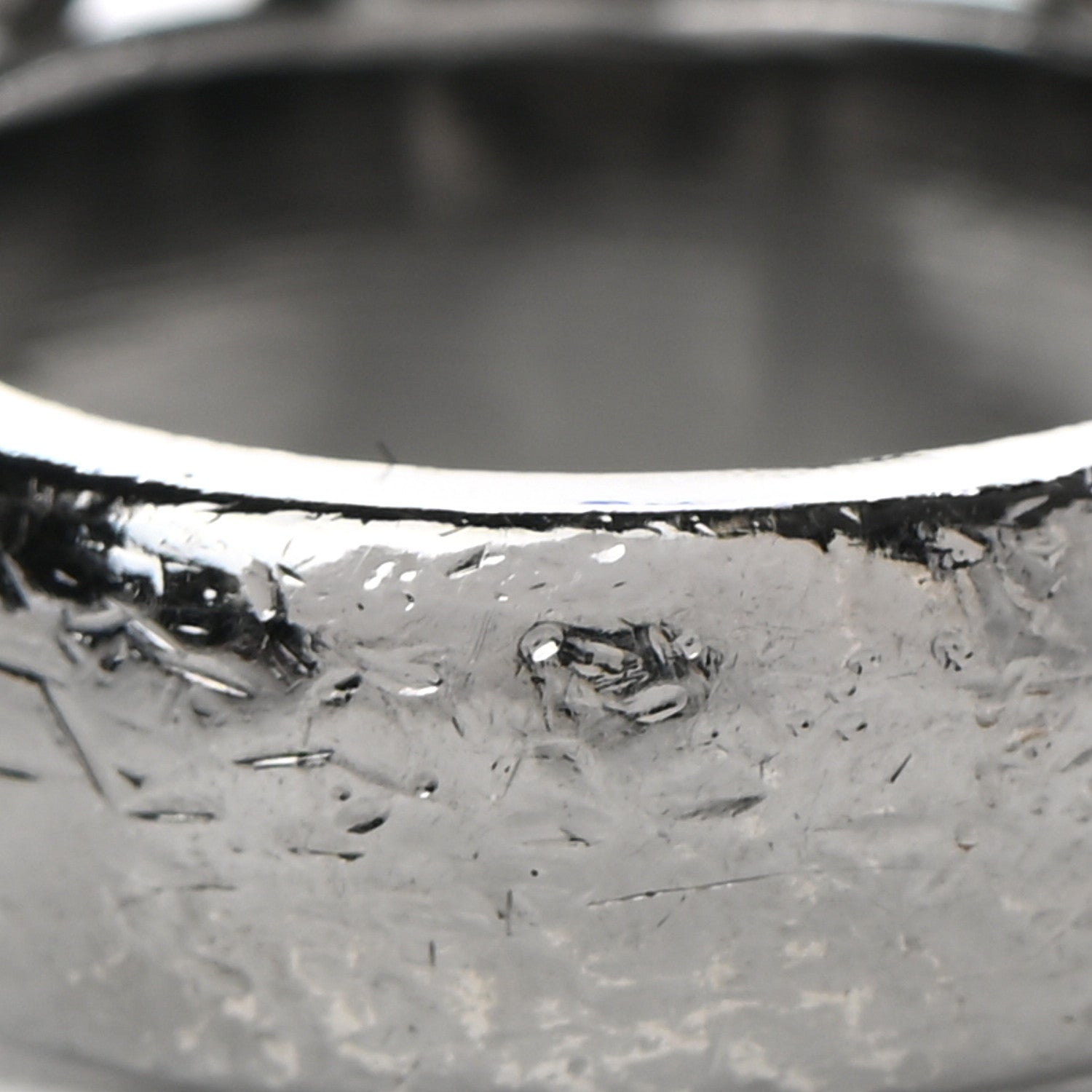 Chanel Crystal Pearl CC Ring 6.5 Silver 4 of 6