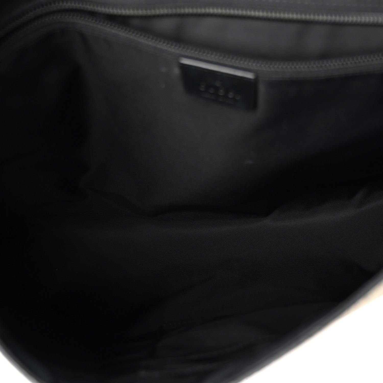 Gucci GG Supreme Monogram Web Flap Messenger Bag Black 5 of 10
