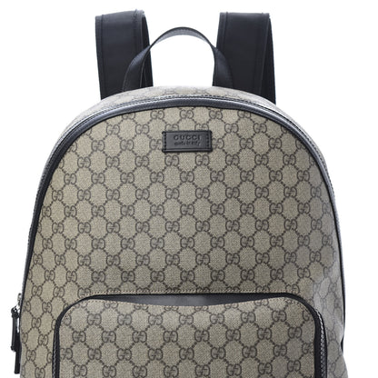 Gucci GG Supreme Monogram Medium Backpack Black 7 of 16