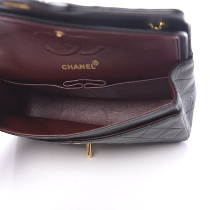 Chanel Lambskin Quilted Small Double Flap Black 5 of 13