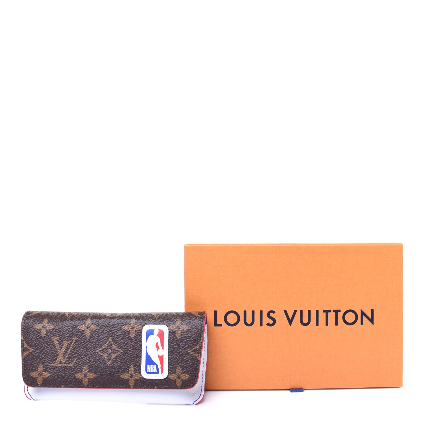 X NBA Monogram Woody Glasses Case
