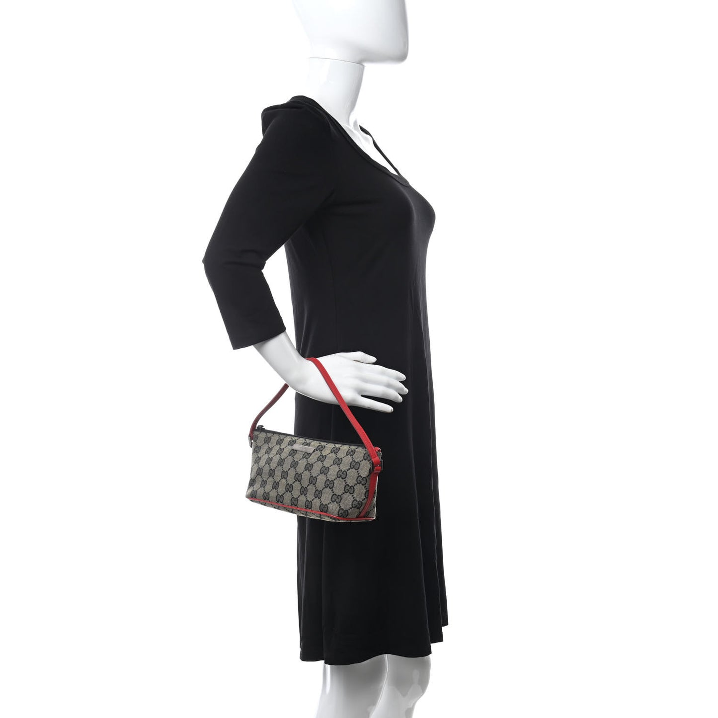 Monogram Boat Pochette Red