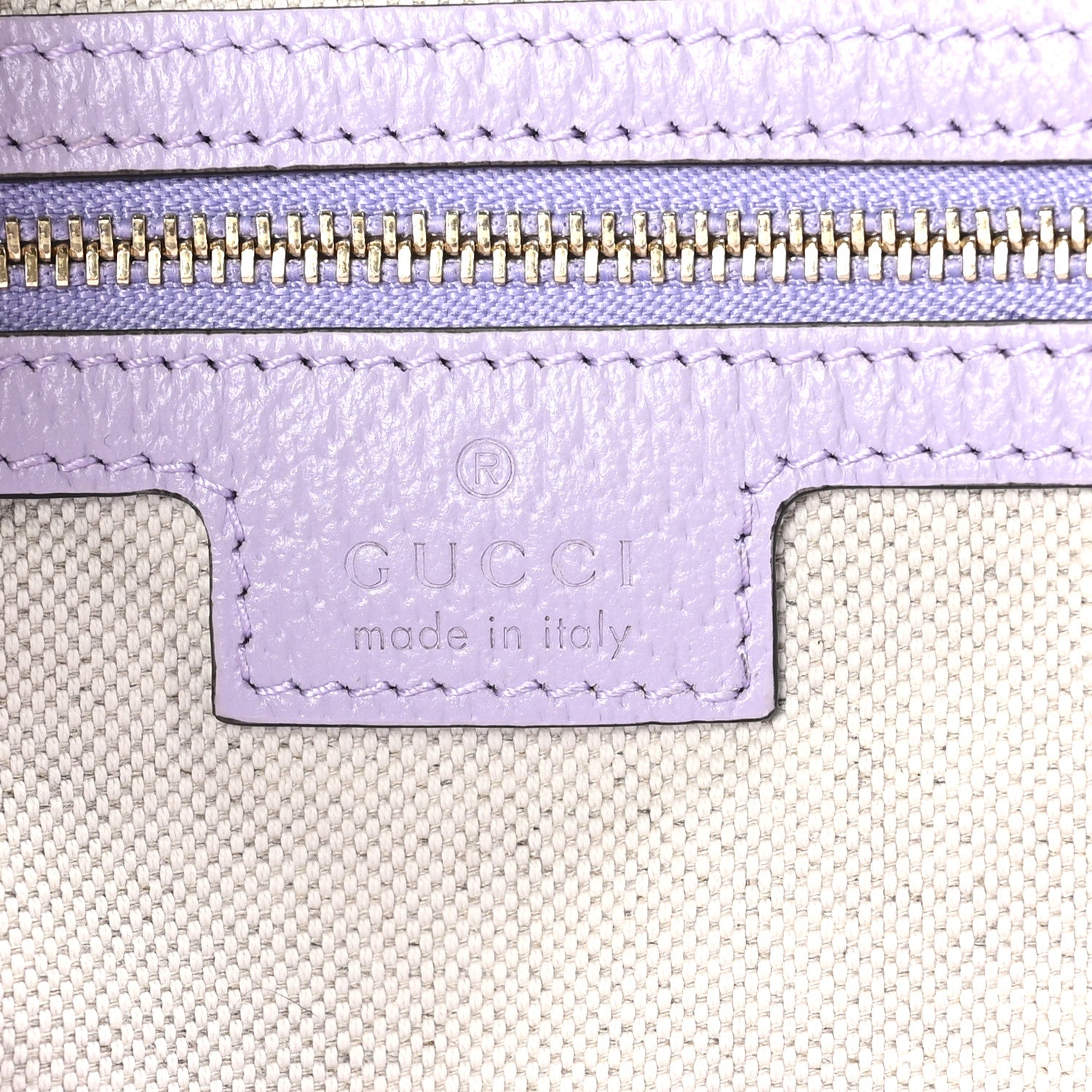 Gucci Monogram Jumbo GG Textured Dollar Calfskin Medium Ophidia Shopping Tote Beige Lapis 6 of 10