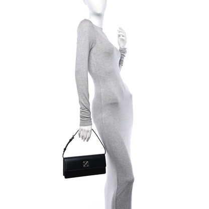 Off-White Calfskin Jitney 1.0 Shoulder Bag Black 2 of 9