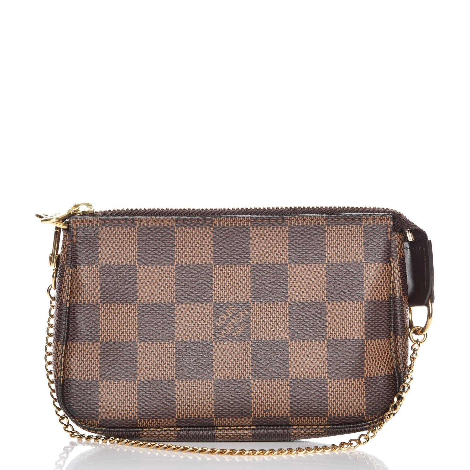 Louis Vuitton Damier Ebene Mini Pochette Accessories 1 of 9
