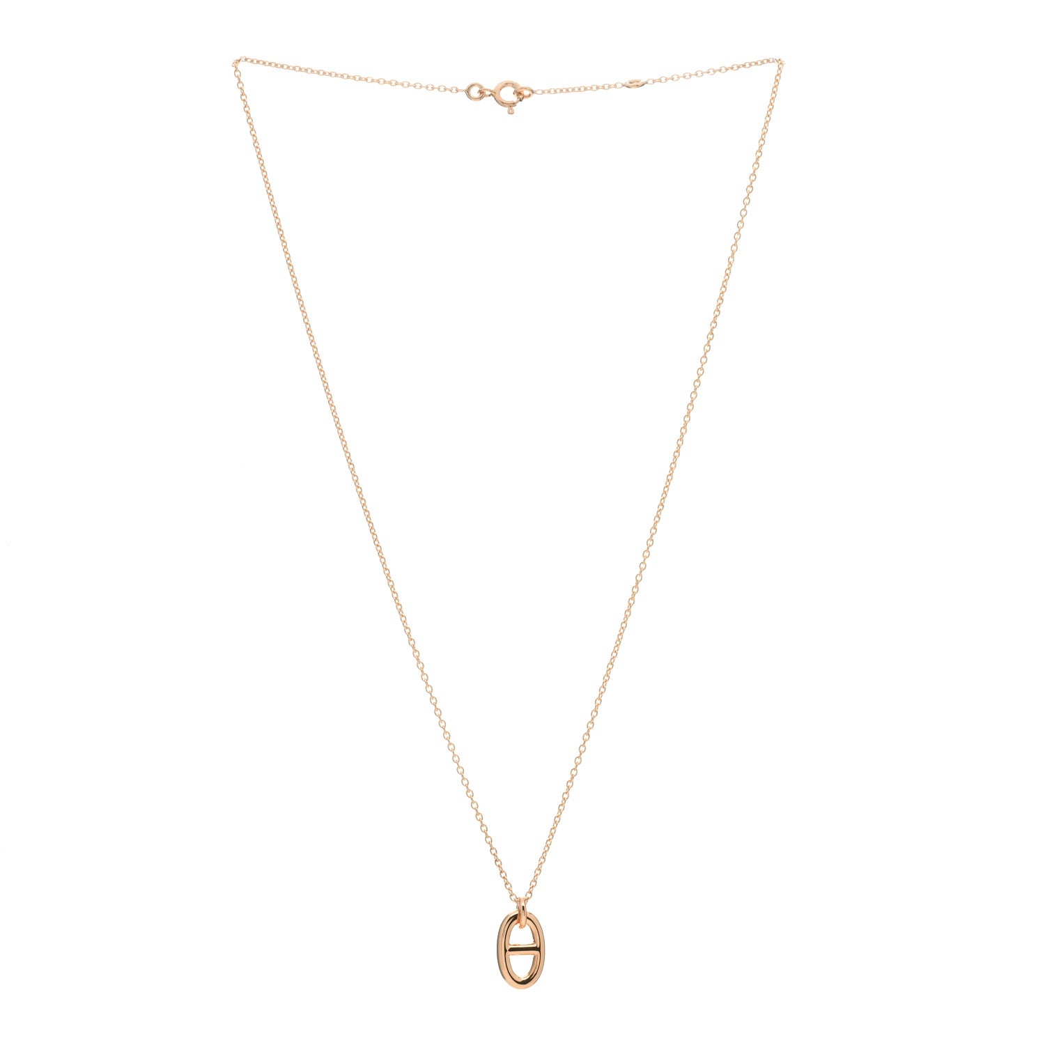 Hermes 18K Rose Gold PM Farandole Pendant Necklace 2 of 3