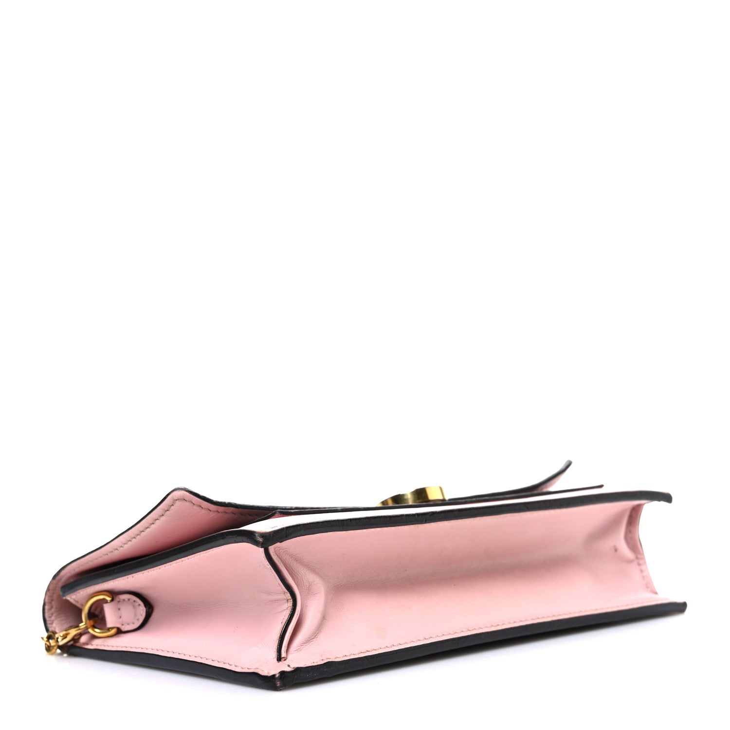 Louis Vuitton Monogram Flore Chain Wallet Rose Ballerine 4 of 11