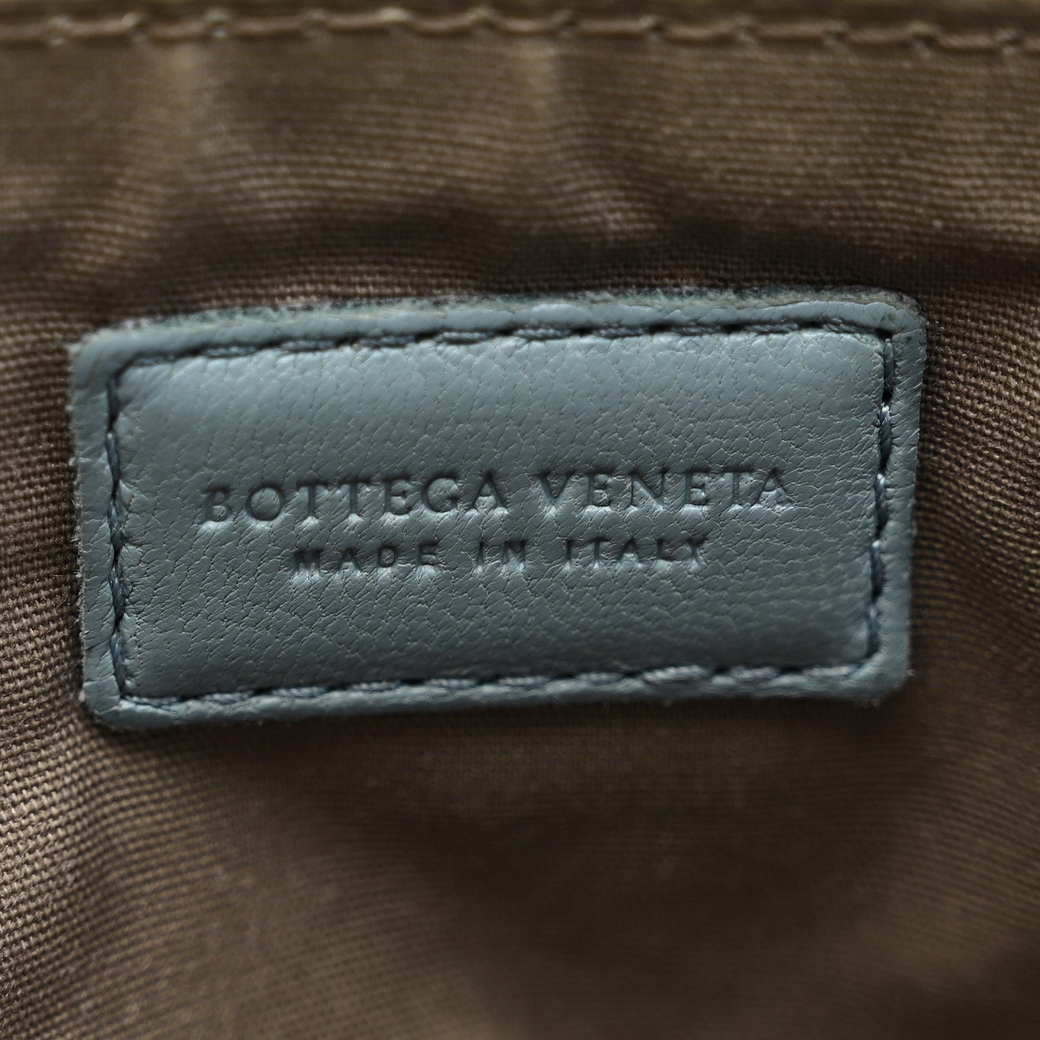 Bottega Veneta Nappa Intrecciato Zip Pouch Blue 6 of 7