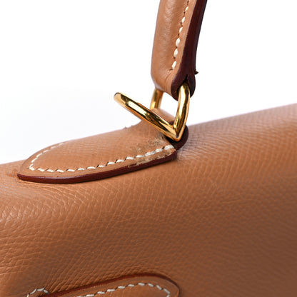 Hermes Courchevel Kelly Retourne 32 Naturelle 14 of 18