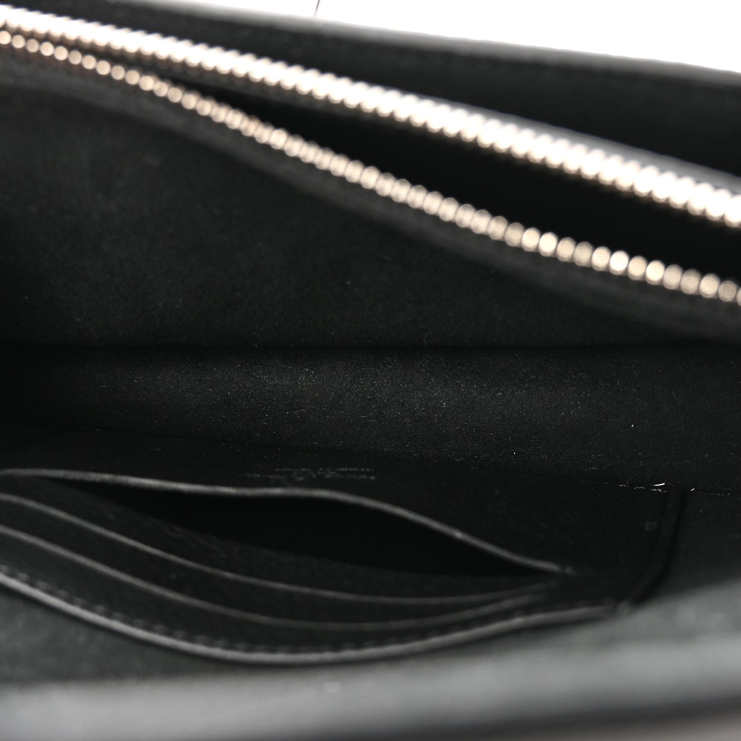 Soft Calfskin My Lockme Chain Pochette Black