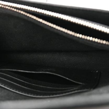 Louis Vuitton Soft Calfskin My Lockme Chain Pochette Black 5 of 10