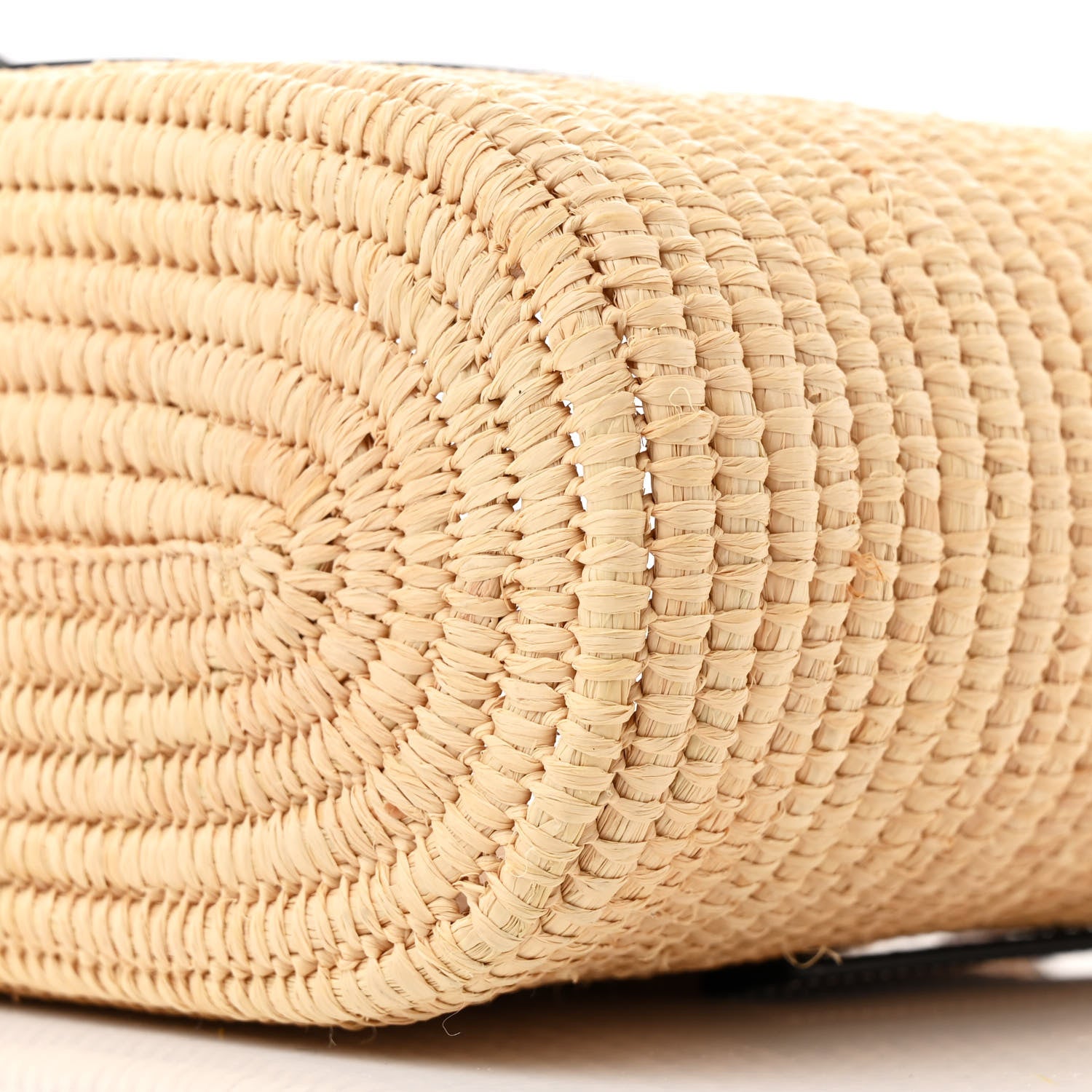 Loewe Raffia Small Square Basket Tote Bag Natural Tan 10 of 11